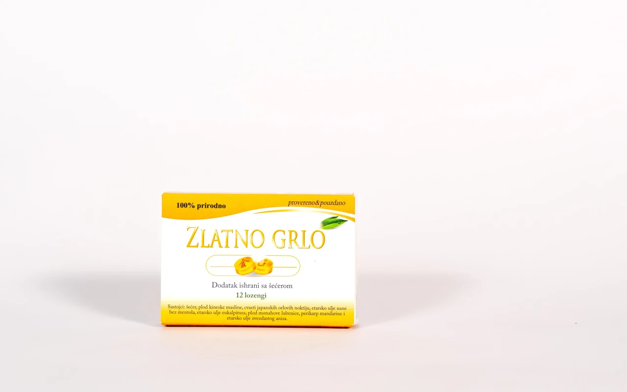 ZLATNO GRLO lozenge